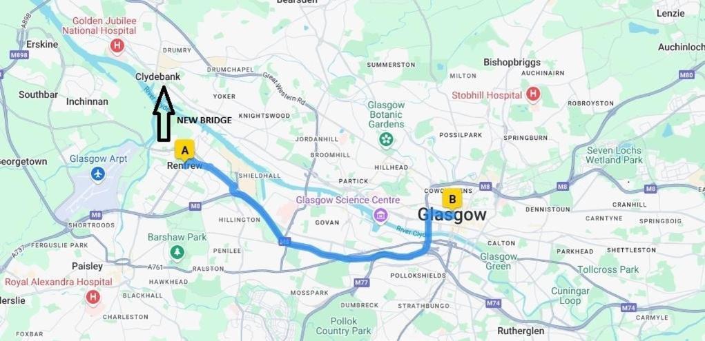 Glasgow Apartment Close To The Airport Renfrew Buitenkant foto